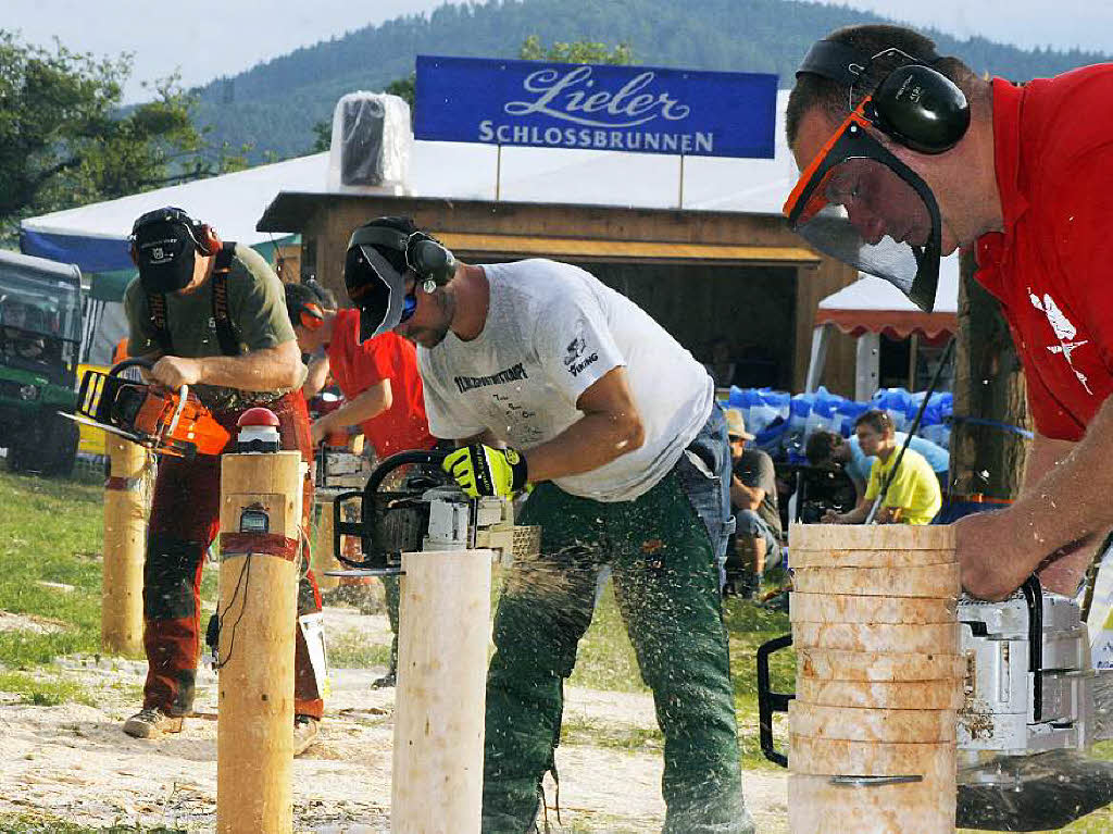 Holzfllermeisterschaften in Schuttertal