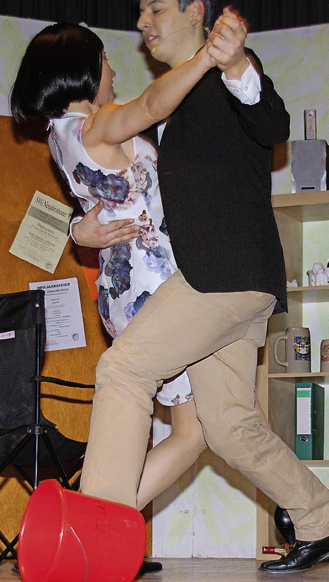 Tanzen verliebt Tango: Nico Booz und Corina Metzler.  | Foto: Seifried