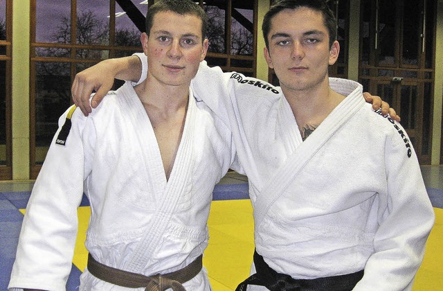 Vladimir Brigic (rechts) ist neuer Jud... Badischen Judoverbandes sein Knnen.   | Foto: Privat