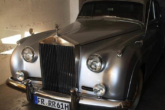 Rolls Royce in Kenzingen soll aus Elvis Presleys Fuhrpark stammen
