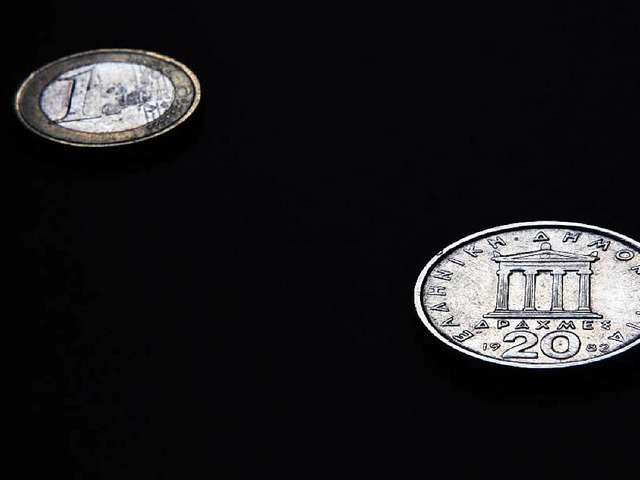 Vom Euro zurck zur Drachme?  | Foto: Karl-Josef Hildenbrand