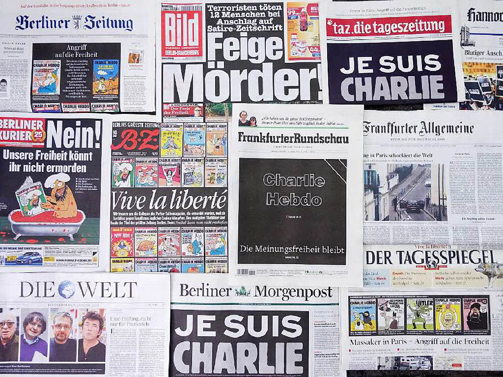 In Deutschland dominiert der Anschlag die Titelseiten.