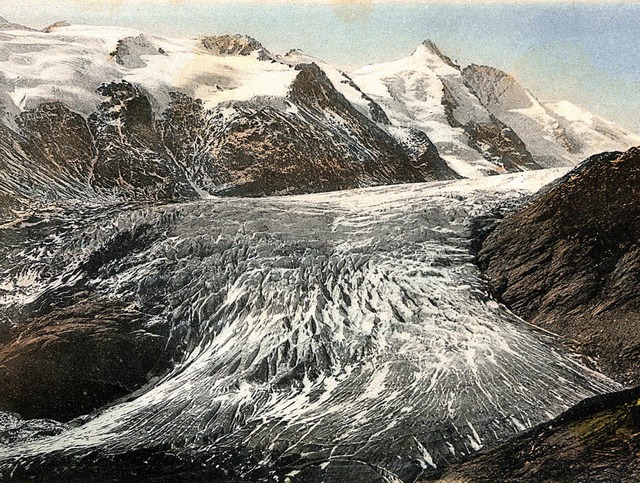 Pasterzenzunge , Groglockner, Krnten, sterreich, um 1910  | Foto: Veranstalter