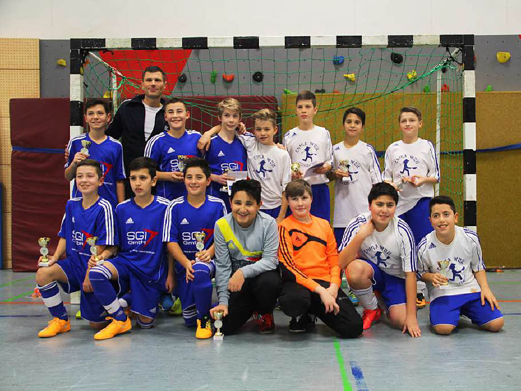 Turniersieger bei den D1-Junioren: SV Schopfheim. Turniersieger bei den D1-Junioren: SV Schopfheim.