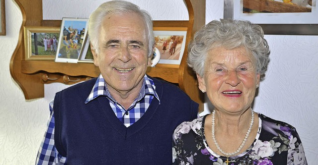 Regina und Klaus Ploberger sind seit 50 Jahren ein Paar.  | Foto: Voigt
