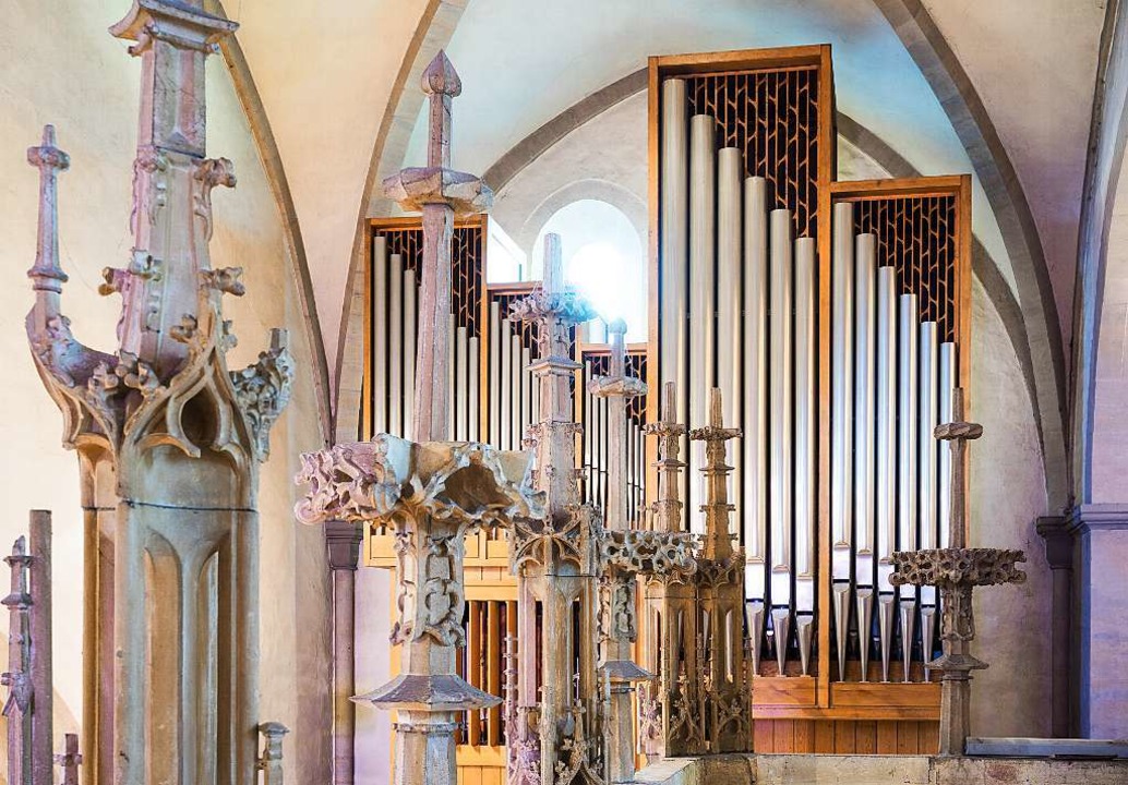Die Orgel im Breisacher Münster wurde 1963 aufgestellt.  | Foto: Martin Hau