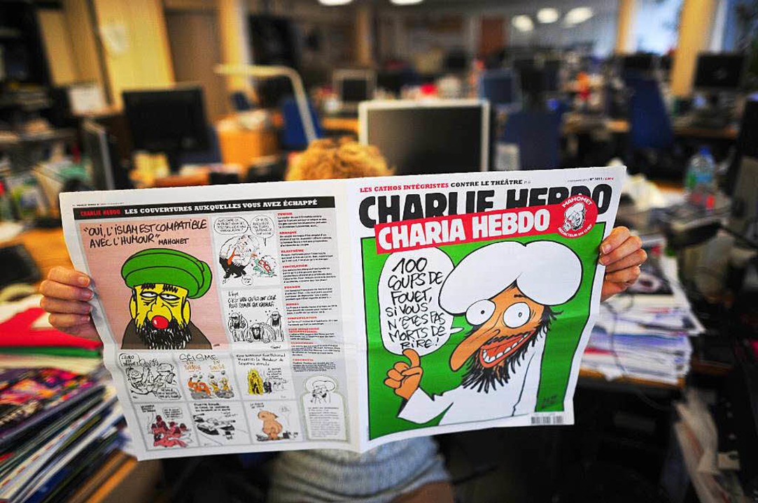 Archivbild des Covers von Charlie Hebdo aus dem November 2011.  | Foto: AFP