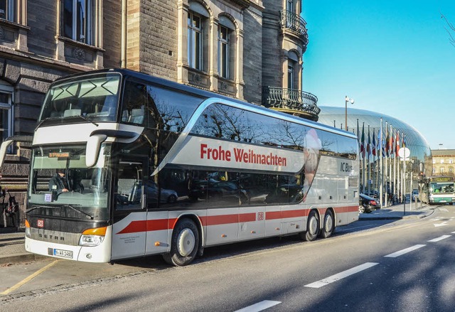 Das Fernbus-Angebot hat auch in Straburg Fahrt aufgenommen.   | Foto: BRI