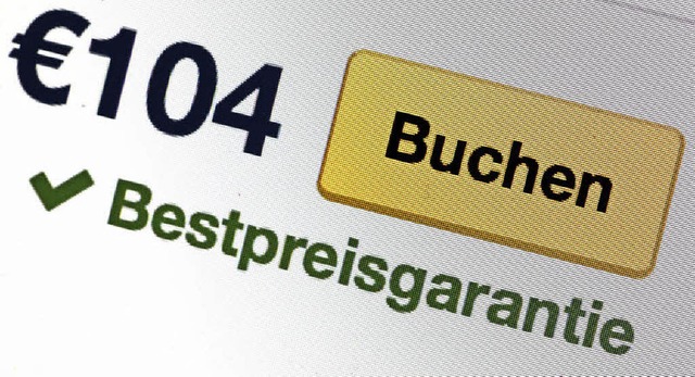 Sieht so kundenfreundlich aus, ist es ... nicht &#8211; die Bestpreisgarantie.   | Foto: dpa