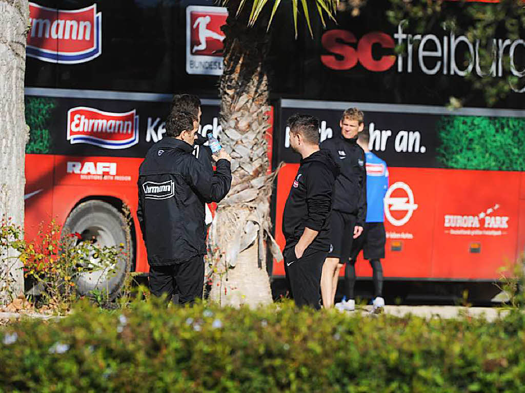 So trainiert der SC Freiburg in Andalusien.