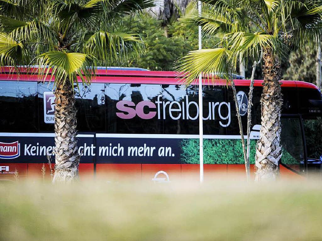 So trainiert der SC Freiburg in Andalusien.