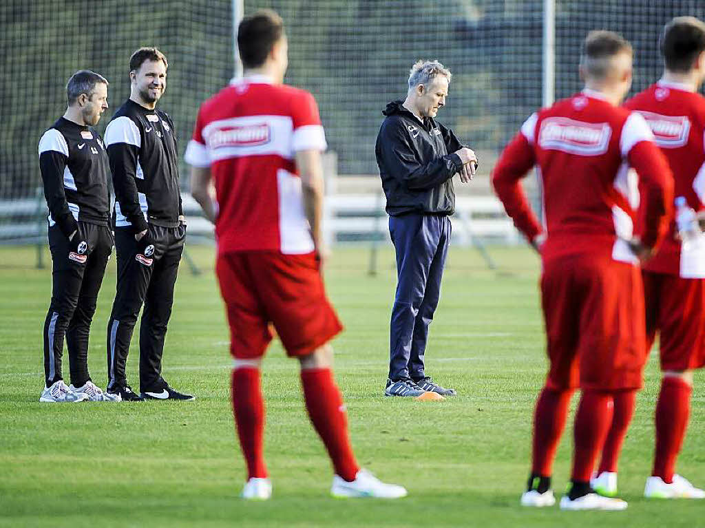 So trainiert der SC Freiburg in Andalusien.