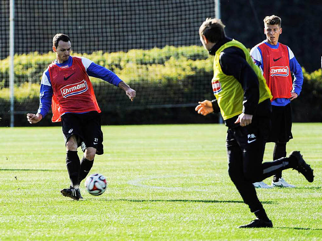 So trainiert der SC Freiburg in Andalusien.