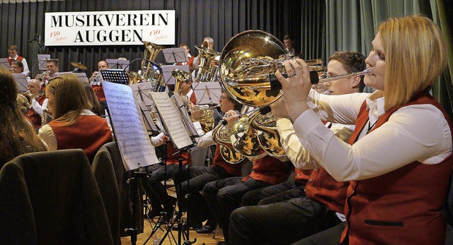 Bei Jubilumskonzert wusste der Musikv...bach zusammenarbeitet, zu berzeugen.   | Foto: Silke Hartenstein