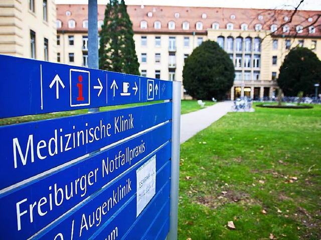 Gegen 16 Chefrzte des Freiburger Uniklinikums hat ein Mann Vorwrfe erhoben.  | Foto: Dominic Rock