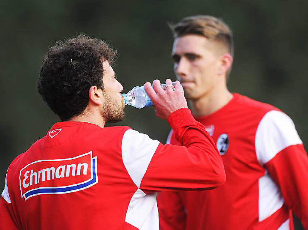 So trainiert der SC Freiburg in Andalusien.