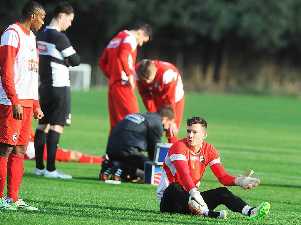 So trainiert der SC Freiburg in Andalusien.