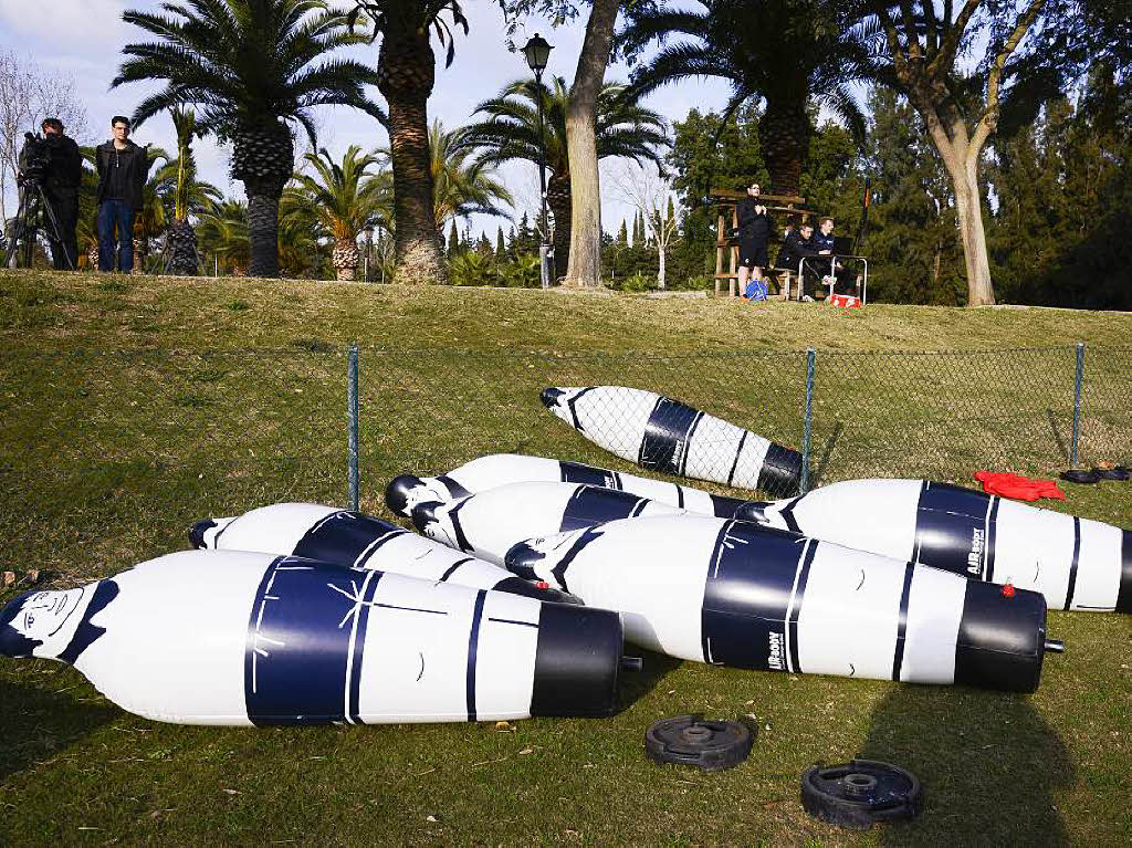 So trainiert der SC Freiburg in Andalusien.