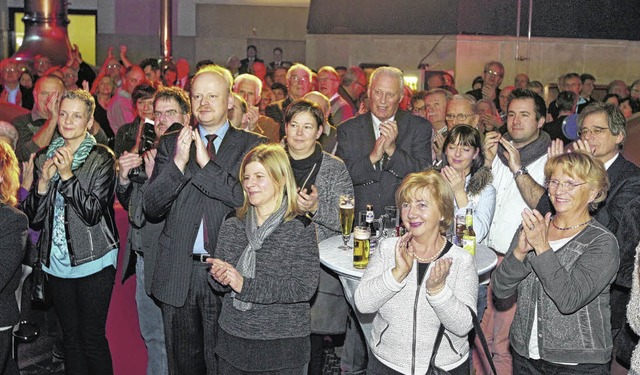 Mehr als  250 Gste kamen zum Empfang in die Frstenberg Brauerei.   | Foto: Roger Mller