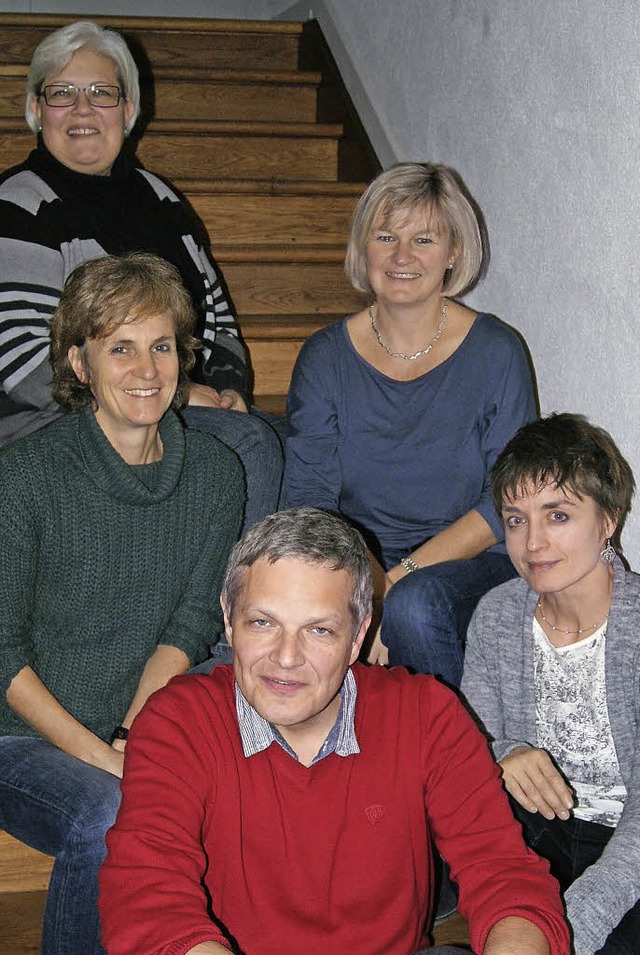 Seit zehn Jahren ein Team: (von vorne)...er, Ulrike Lhle und Andrea Buschhaus   | Foto: Privat