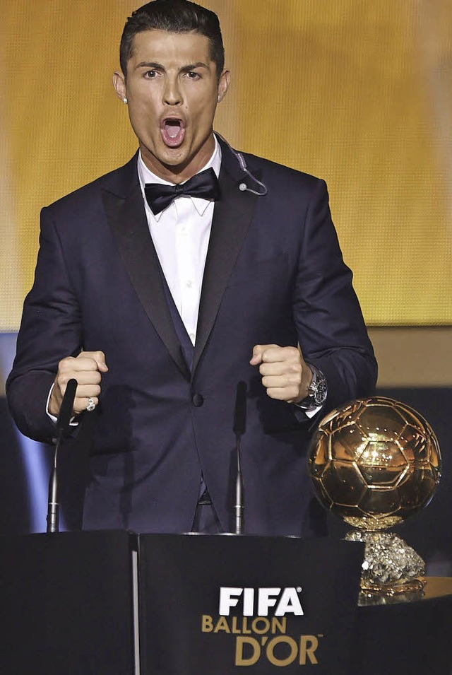 Bescheidenheit ist nicht seine Strke: Cristiano Ronaldo   | Foto: AFP