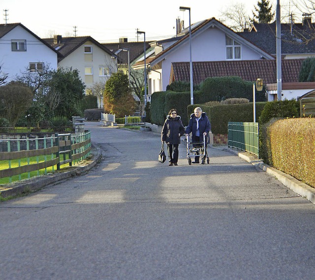 Die Grundackerstrae in Kollmarsreute ..., beschloss der Technische Ausschuss.   | Foto: Walser