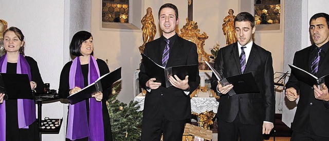 Einen  unvergesslichen Konzertabend mi...der Herz-Jesu-Kapelle in Harpolingen.   | Foto: Hans-Walter Mark