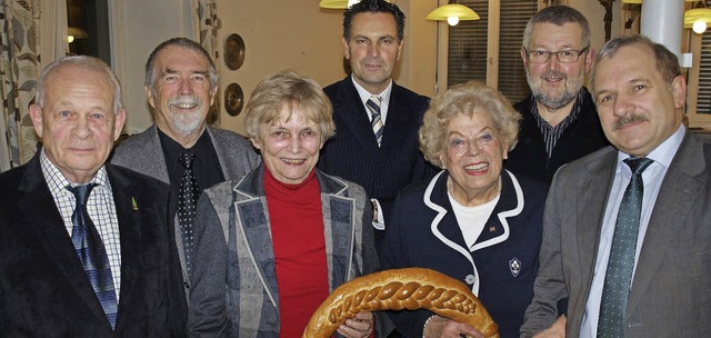 Beim Neujahrsempfang der Kolpingfamili...Kreishandwerksmeister Michael Schwab.   | Foto: Paul Schleer