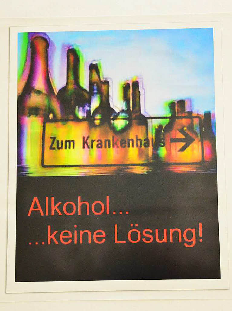 Impressionen der Ausstellung Alkoho(h)l
