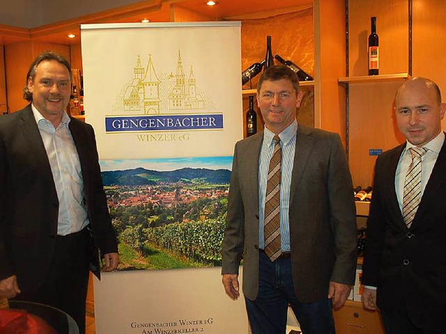 Jochen Basler (von links), zusammen mit Horst Seger und Christian Gehring  | Foto: hr