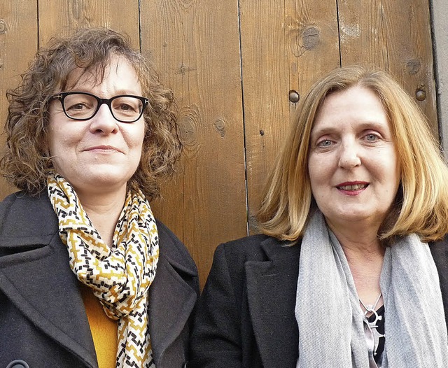 Birgit Degenhardt (links), Marion Schmidt-Kumke.  | Foto: Claudia Gabler