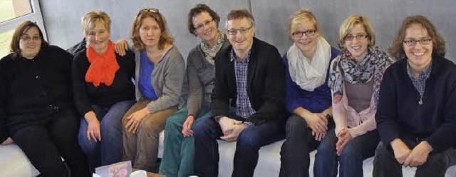 Katja Glaus, Liliane Regitz, Birgitt K...mmerer, und Anne Kalmbach (von links)   | Foto: Sarah Nltner