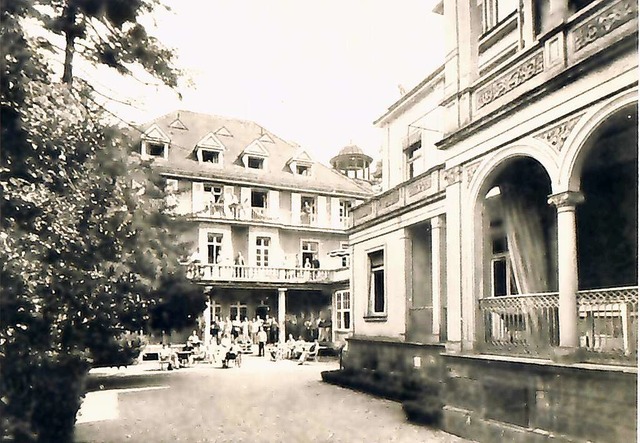 Idylle fr Reiche:  Villa Hoven im Kurbetrieb.  | Foto: privat