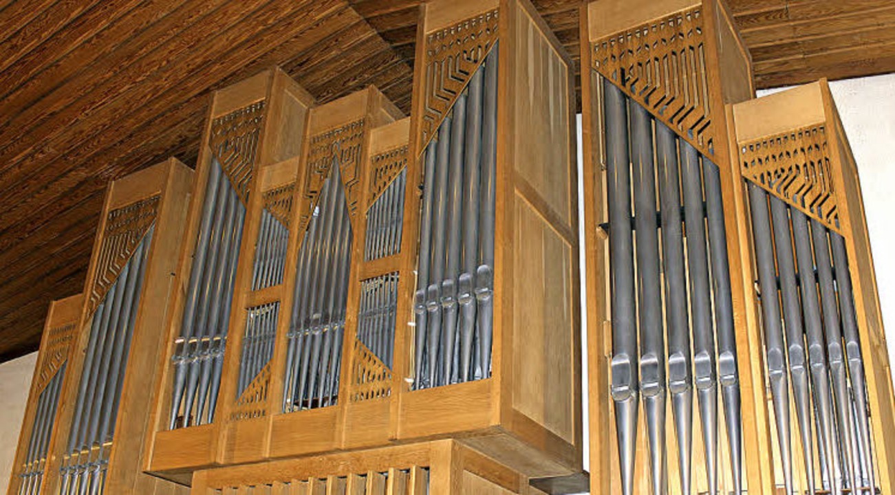 Die Orgel in der Martin-Luther-Kirche ...ment in der katholischen Kirche 1978.   | Foto: Mario Schöneberg
