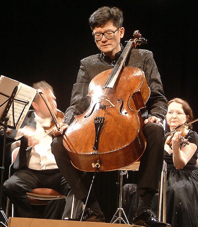 Wen-Sinn Yang am Cello   | Foto: Frey