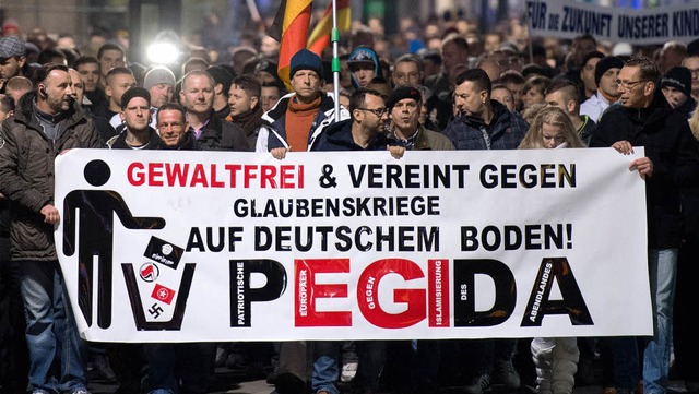 Aus Sicherheitsgründen wird es eine so...Demonstration am Montag nicht geben. | Foto: DPA Aus Sicherheitsgründen wird es eine so...Demonstration am Montag nicht geben. | Foto: DPA
