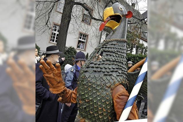 Umzug: Die Wappenfiguren Vogel Gryff, Wild Ma und Leu begeistern die Massen