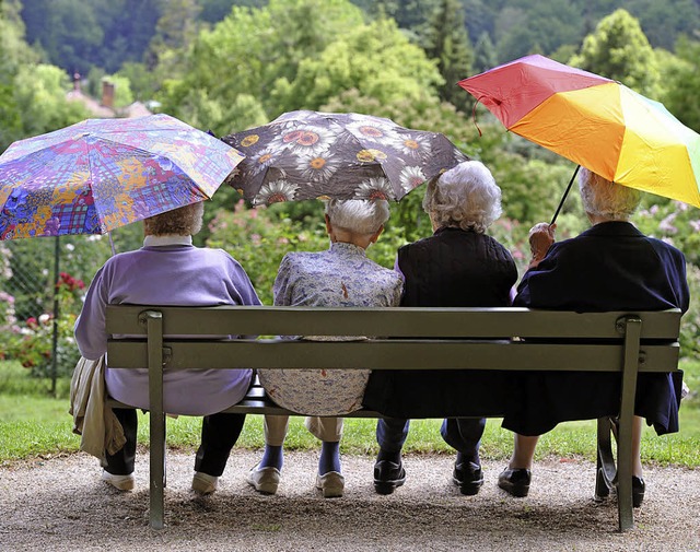 Senioren soll&#8217;s auch in Schliengen gut gehen.   | Foto: dpa