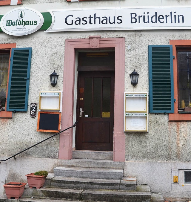 Das Gasthaus Brderlin am Marktplatz hat einen neuen Besitzer.   | Foto: Maier