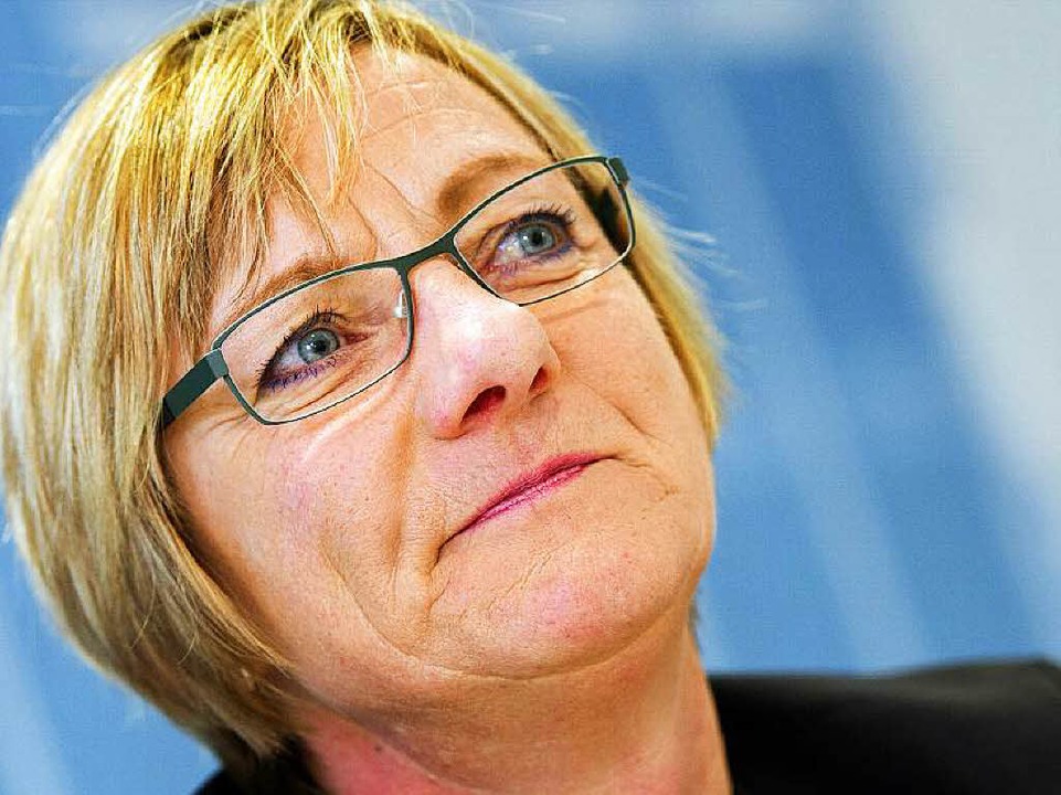 Abgeblitzt beim Innenminister: Edith Sitzmann.  | Foto: dpa