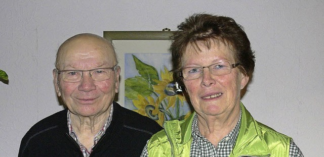Das Ehepaar Roth ist  seit 50 Jahren verheiratet.   | Foto: dieter fink