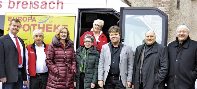 Die Bundestagsabgeordnete der Grnen, ...ach unter anderem ber den Brgerbus.   | Foto: kai kricheldorff