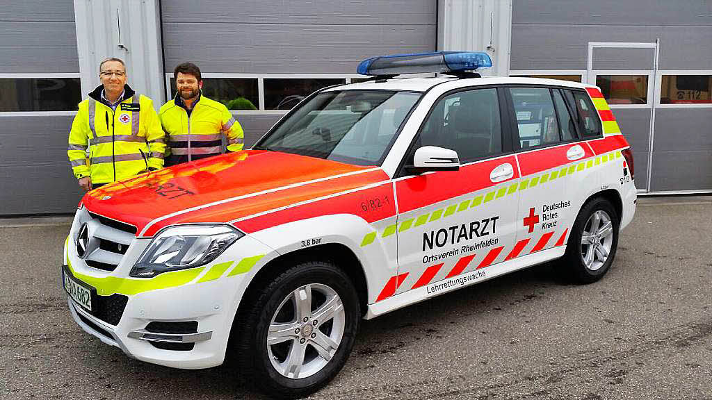 Der Notarzt erhält ein neues Fahrzeug - Rheinfelden - Badische Zeitung