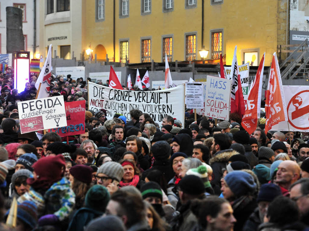 Freiburg hat am Freitag ein Zeichen fr Toleranz und Weltoffenheit gesetzt.