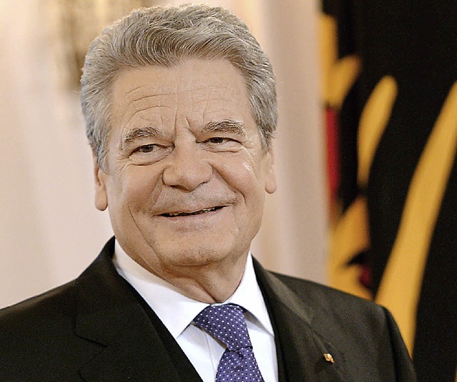 Bundesprsident Joachim Gauck   | Foto: DPA