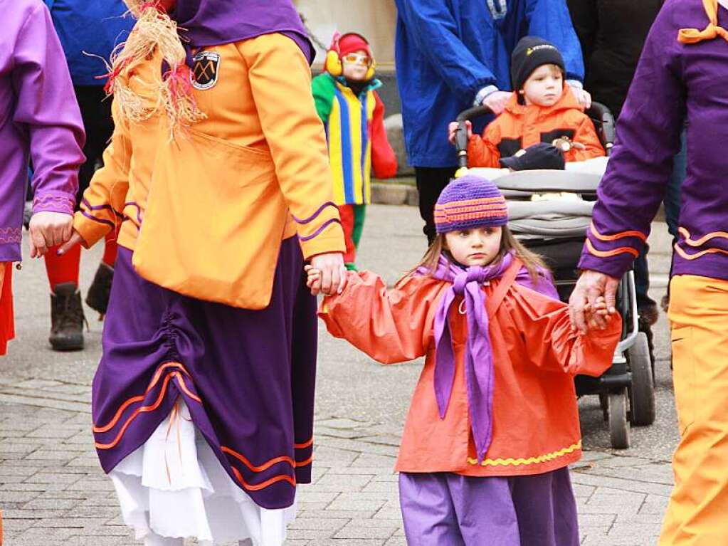 Mit dem Narrenbaumstellen begann in Wehr die heie Phase der Fasnacht.