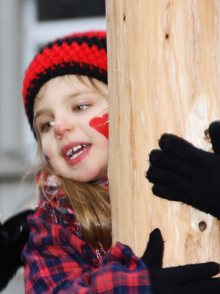 Mit dem Narrenbaumstellen begann in Wehr die heie Phase der Fasnacht.