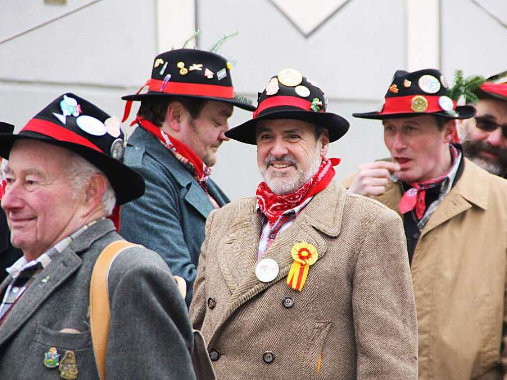 Mit dem Narrenbaumstellen begann in Wehr die heie Phase der Fasnacht.