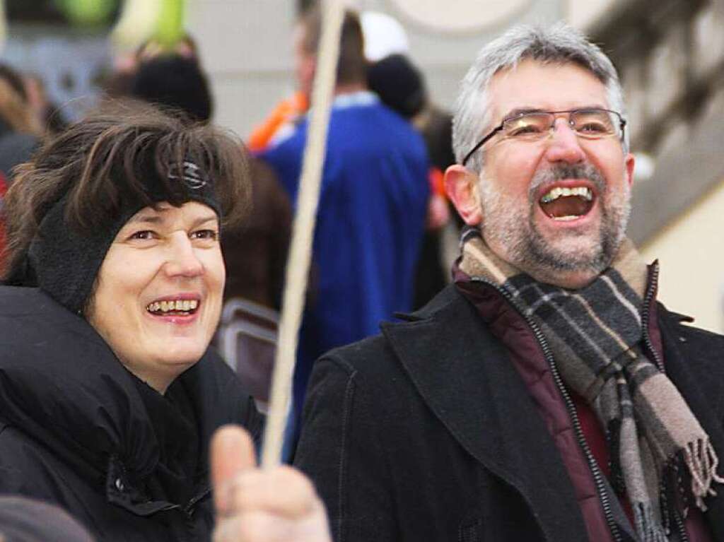 Mit dem Narrenbaumstellen begann in Wehr die heie Phase der Fasnacht.