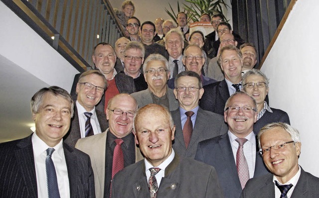Zahlreiche Vertreter der Wirtschaft, B...enschaften in der WG Oberbergen teil.   | Foto: herbert trogus